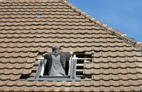 Pose de velux - Saint-Chamant